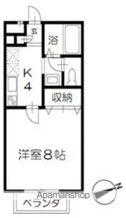 エスパシオCD【1階】の間取り