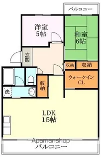 ブライトコート宇治【2階】の間取り