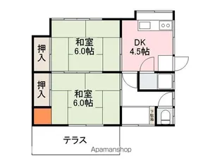 香川県高松市仏生山町乙【一戸建】の間取り