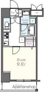 コンパル汐留【5階】の間取り