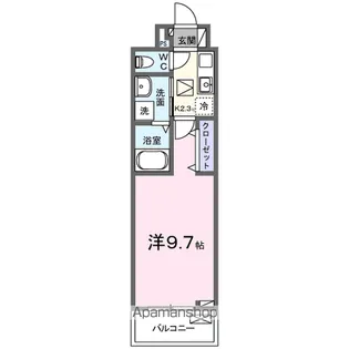 ガーデン ヒルズ【1階】の間取り