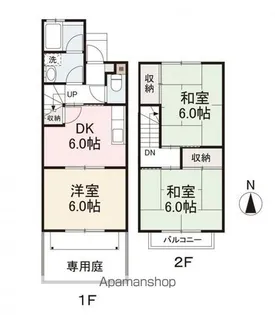 ヴィラ・アンソレイエ屋島西町A・C・E棟【1階】の間取り