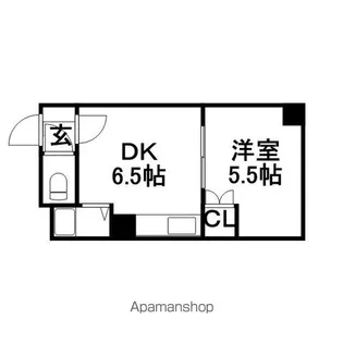 サニープレイス北21東12【2階】の間取り
