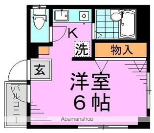 サンフラワー高円寺【2階】の間取り
