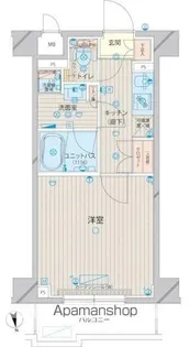 ルーブル上板橋【1階】の間取り