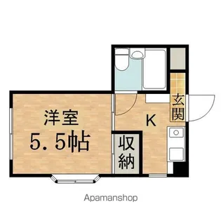メゾン小泉【103号室】の間取り
