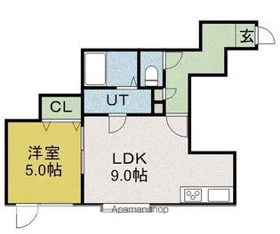 ロイヤルハイツセイヤ【102号室】の間取り