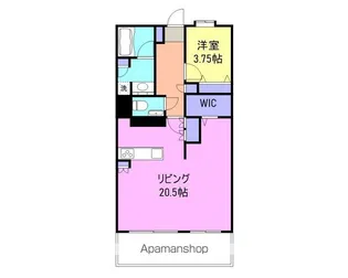 オーヴィジョン下松ネクステージ【11階】の間取り
