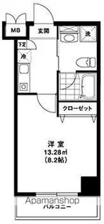 AZALEA恋ヶ窪Ⅱ【1階】の間取り