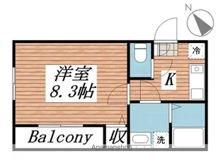 パストラルヒル矢切【1階】の間取り