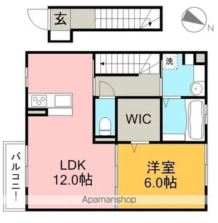 チェリーブロッサム A棟【2階】の間取り