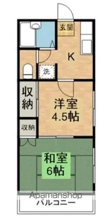 チェリーハイツこだて【2階】の間取り