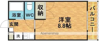 カーサフォレスタ【1階】の間取り