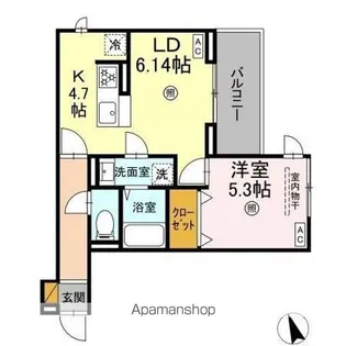 (仮称)前原東2丁目PJ【2階】の間取り