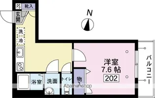 エクセレントコートK・S・T【2階】の間取り