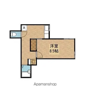 リトルまあち【1-B号室】の間取り