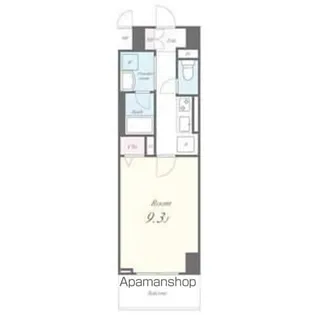 パルファン ドゥ ジョア【2階】の間取り