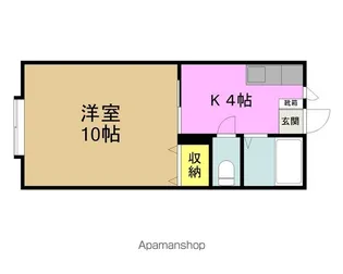 エル・リーナ A棟【3号室】の間取り