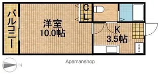 ネアロス【2階】の間取り