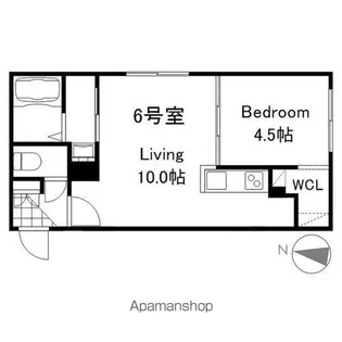NOJU S20W8【4階】の間取り