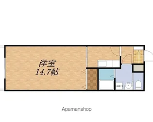 ビーバーズマンション北方【305号室】の間取り
