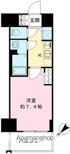 エスリード新栄グランラグジェ【808号室号室】の間取り