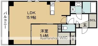 SUNNY SIDE COURT(サニーサイドコート)【4階】の間取り
