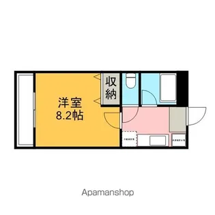 アヴァンティ【205号室】の間取り
