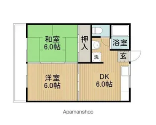 ロイヤルハイツT&T【3-A号室】の間取り