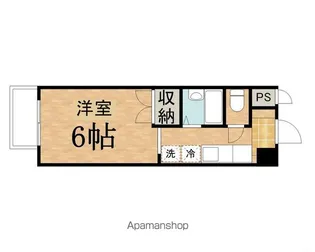 グリーンハイム聖蹟【1階】の間取り