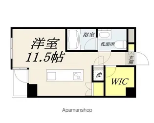 シャインコート岡南町【5階】の間取り