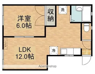 コーポマキ【1階】の間取り