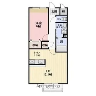 PROSPER【1階】の間取り