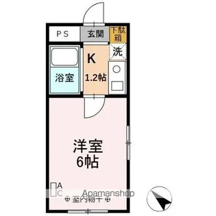 ベルメゾン土屋【3階】の間取り