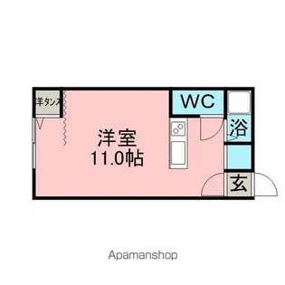 アーク【2階】の間取り