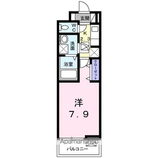 サンモール吉岡Ⅲ【1階】の間取り