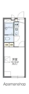 レオパレス大谷【203号室】の間取り