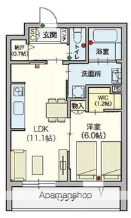 オカバ練馬平和台ヘーベルVILLAGE【3階】の間取り