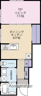 HIDA GOBOC HOUSE KATANO【1階】の間取り