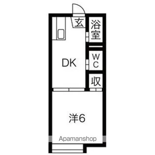 コーポハヤシ【2階】の間取り