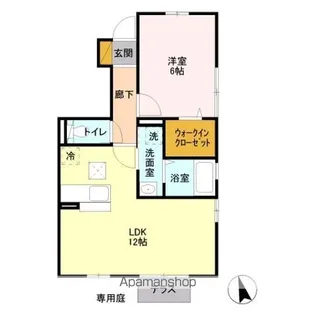 サニーコートⅢ【1階】の間取り