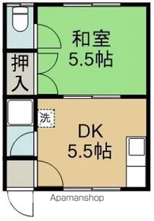 コーポセレニテ(コーポセレニテ)【1階】の間取り