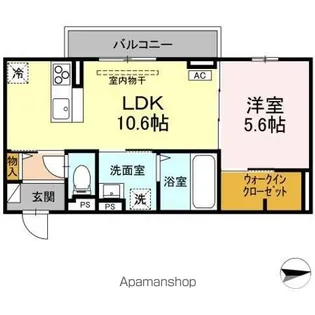 RESUA向中野 C棟【2階】の間取り