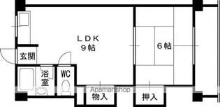 第一大森マンション【3階】の間取り