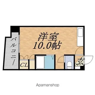 ローヤルハイツ8.8【803号室】の間取り