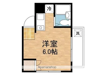 ドミノリバーサイド【201号室】の間取り