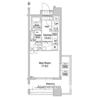 コンフォリア笹塚【10階】の間取り