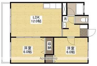 サンコーポ【3階】の間取り