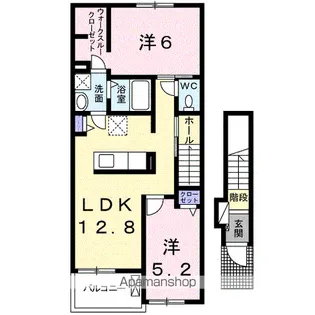 エアリーヒルズ【2階】の間取り