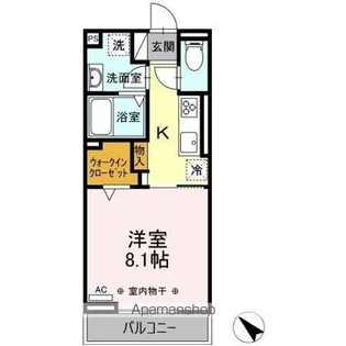 グラードⅡ【1階】の間取り